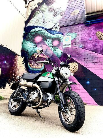 Honda Z125 2020 Green Monkey Edition