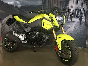 Honda MSX125 2018 Neon Yellow Edition